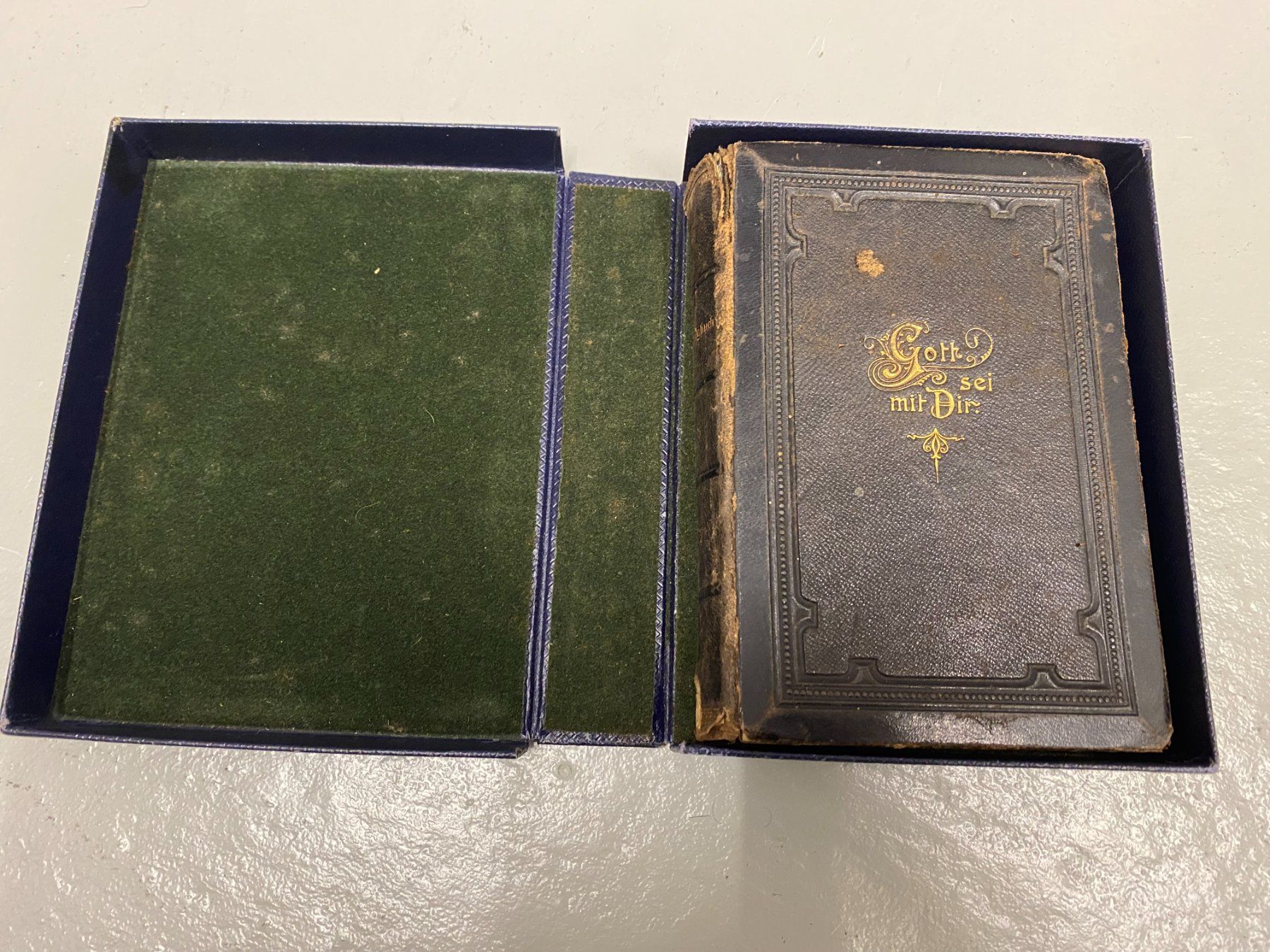 Bücher: Antikes Gesangbuch mit Box, 1902 – Gebraucht aus Unterterzen von bac_287t 1