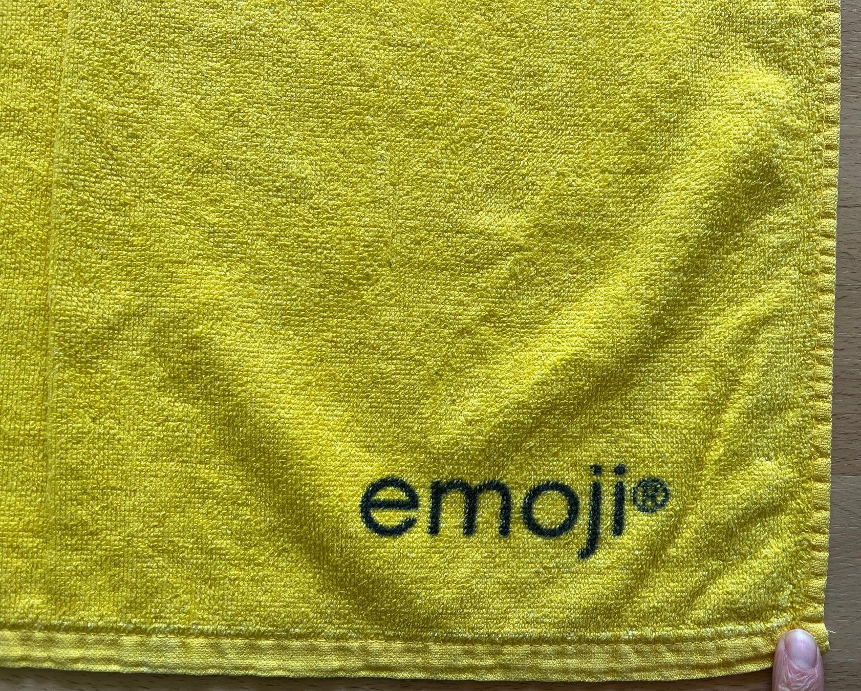 Coop Teli da bagno: Frottee / Badetuch, emoji, gelb – Usato da Zürich venduto da fbsm 2