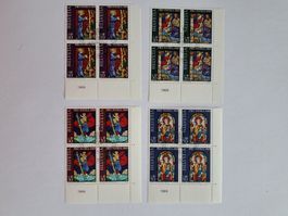 1969 Pro Patria 4er Block ET Satz