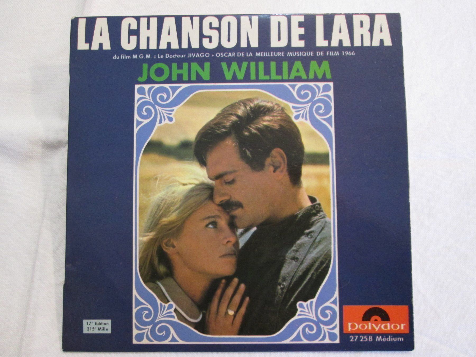 Dischi in vinile: Vinyle 45T John William - La Chanson de Lara – Usato da la Chaux-de-Fonds venduto da Lampe