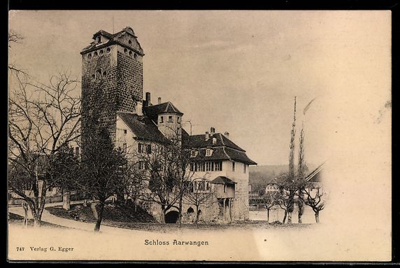 Ansichtskarten: AK Aarwangen, Schloss Aarwangen – Gebraucht aus Berlin von bartko-reher