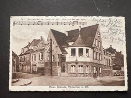 Postkarte Vallendar Haus Gretula 1937 (P980)