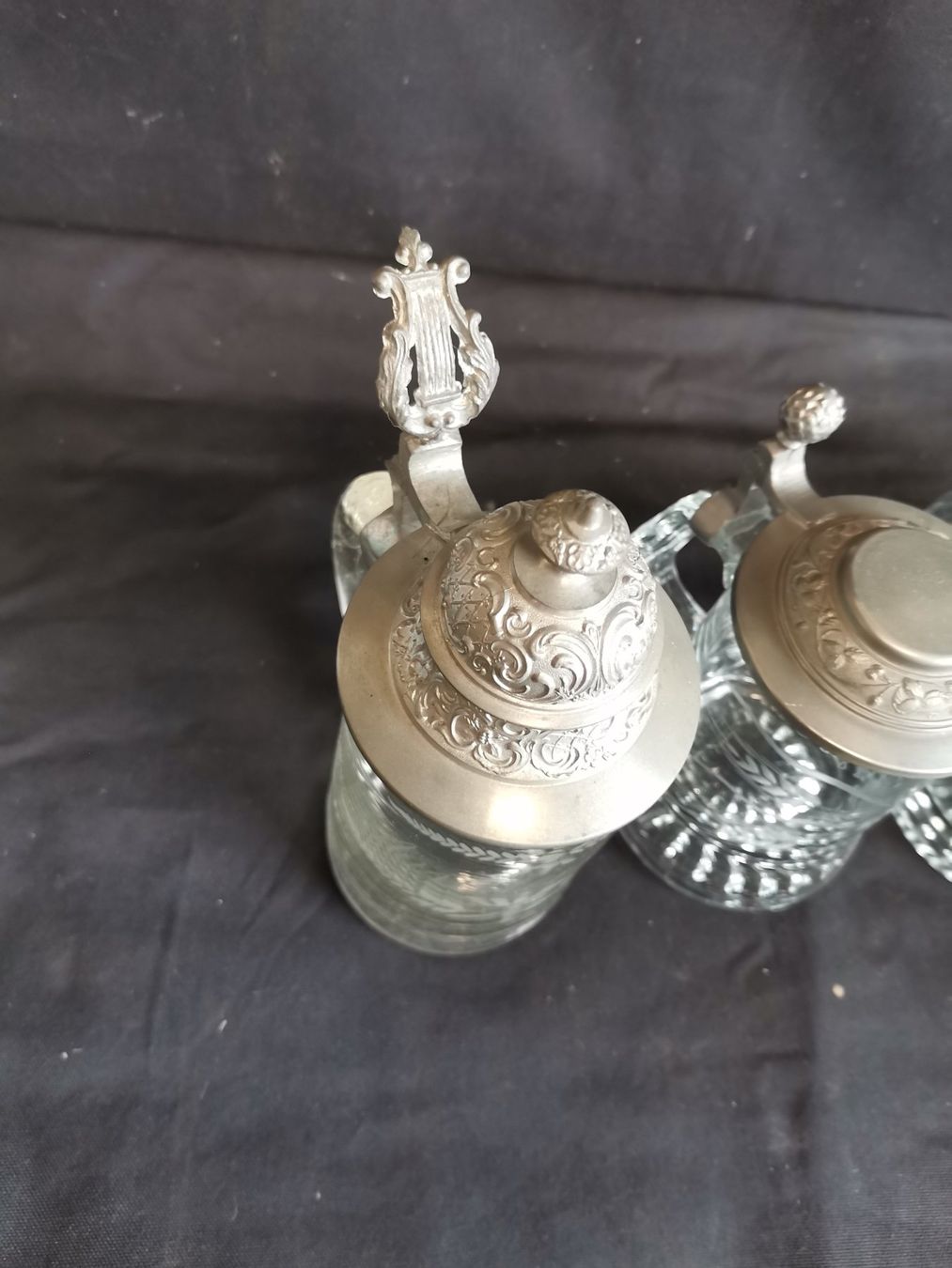 Bicchieri: Biergläser, Bierhumpen, Bierkrug mit Deckel, Bier Deckelglas – Usato da Wiedlisbach venduto da materialkreislauf 1
