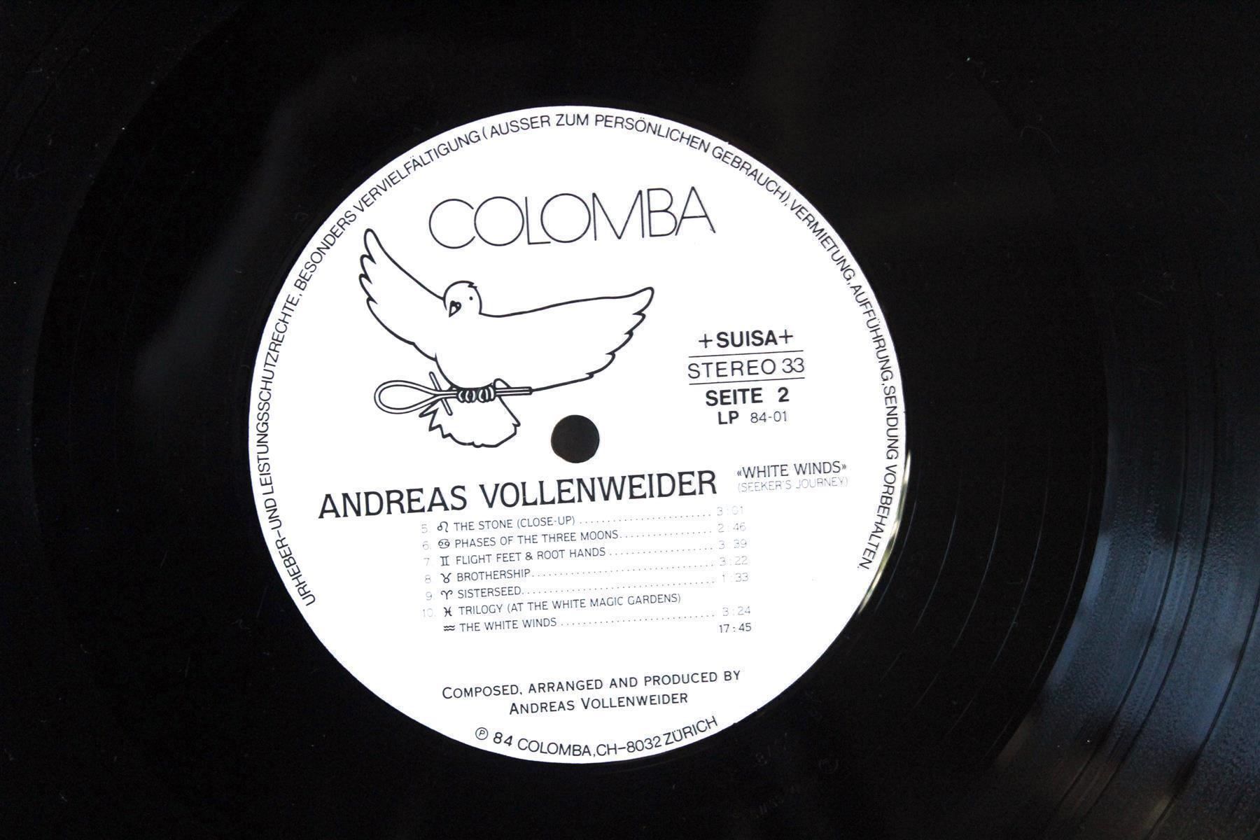 CD: ANDREAS VOLLENWEIDER: White Winds – Usato da Bern venduto da vinyl-heaven 6