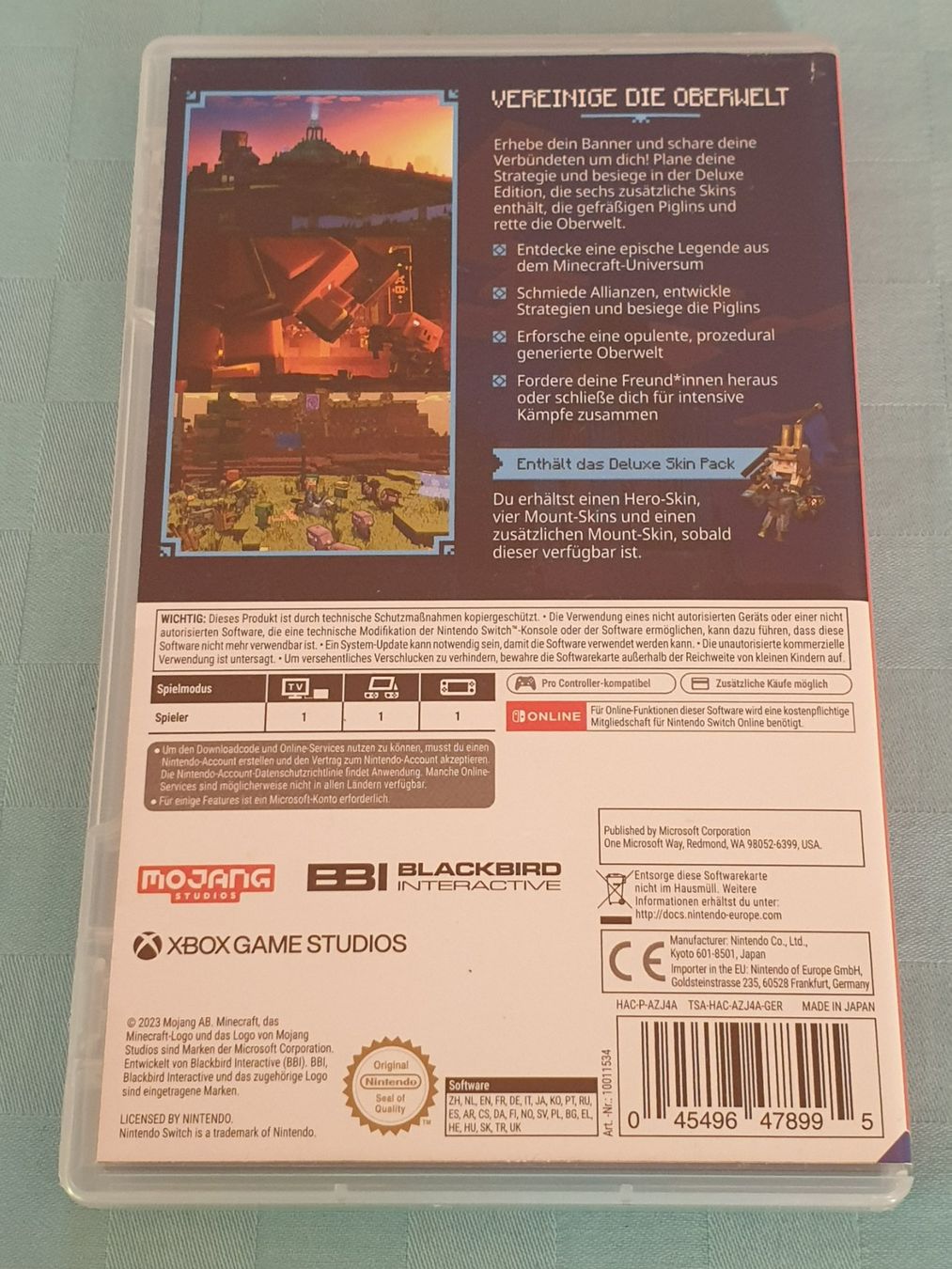 Nintendo Giochi: NINTENDO SWITCH MINCRAFT Legends – Usato da Mörschwil venduto da spirspi 1