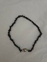 Collier obsidienne