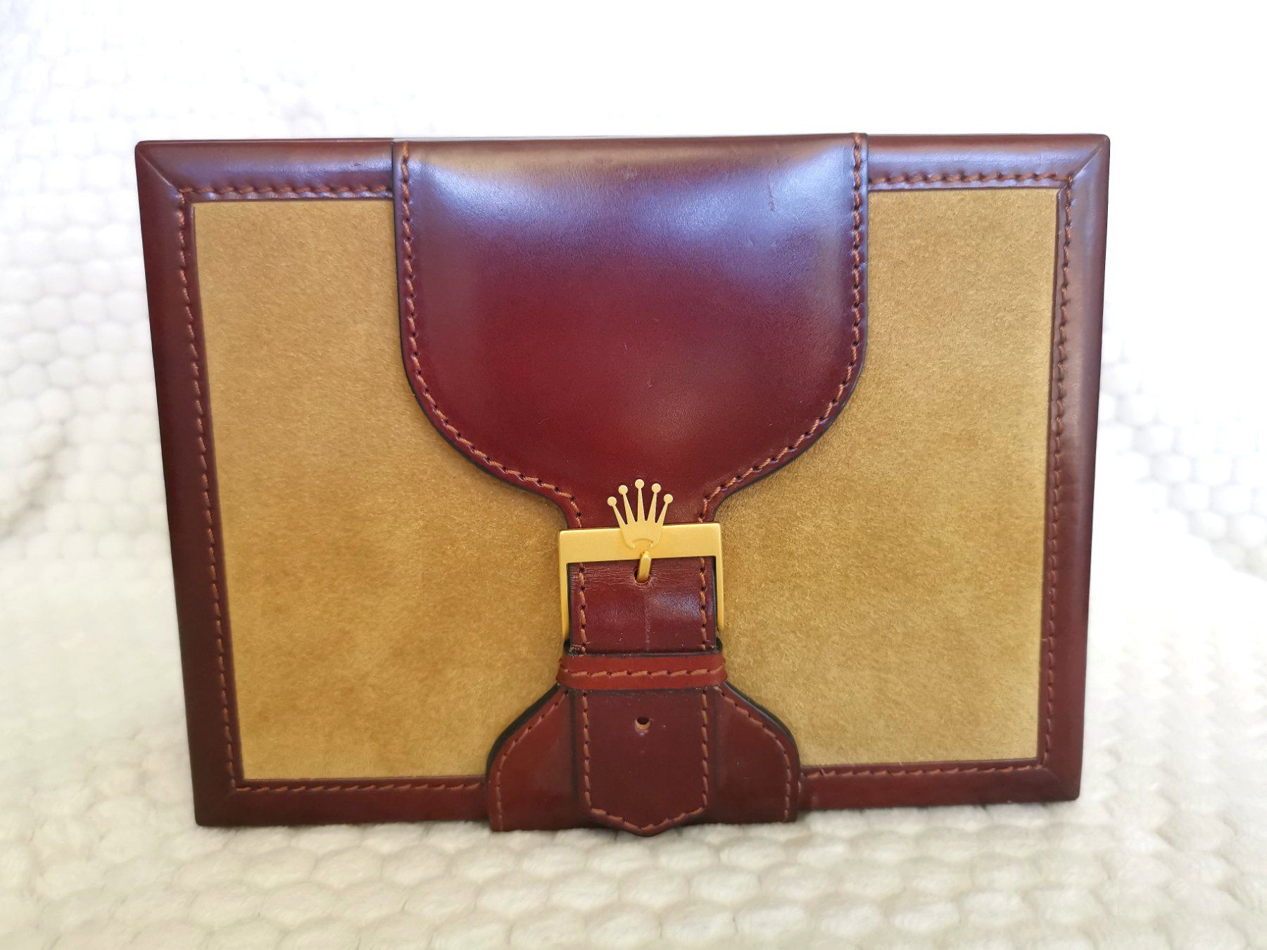 Scatole porta orologi: Original Rolex Leder Box ref.71.00.04 – Usato da Nottwil venduto da Kaufen003