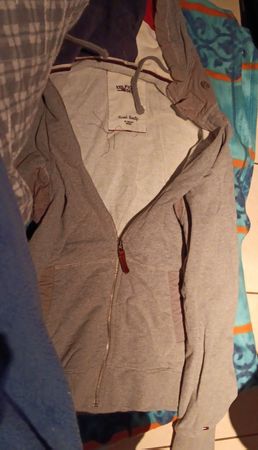 Giacca felpa Tommy Hilfiger grigia - Perfetta