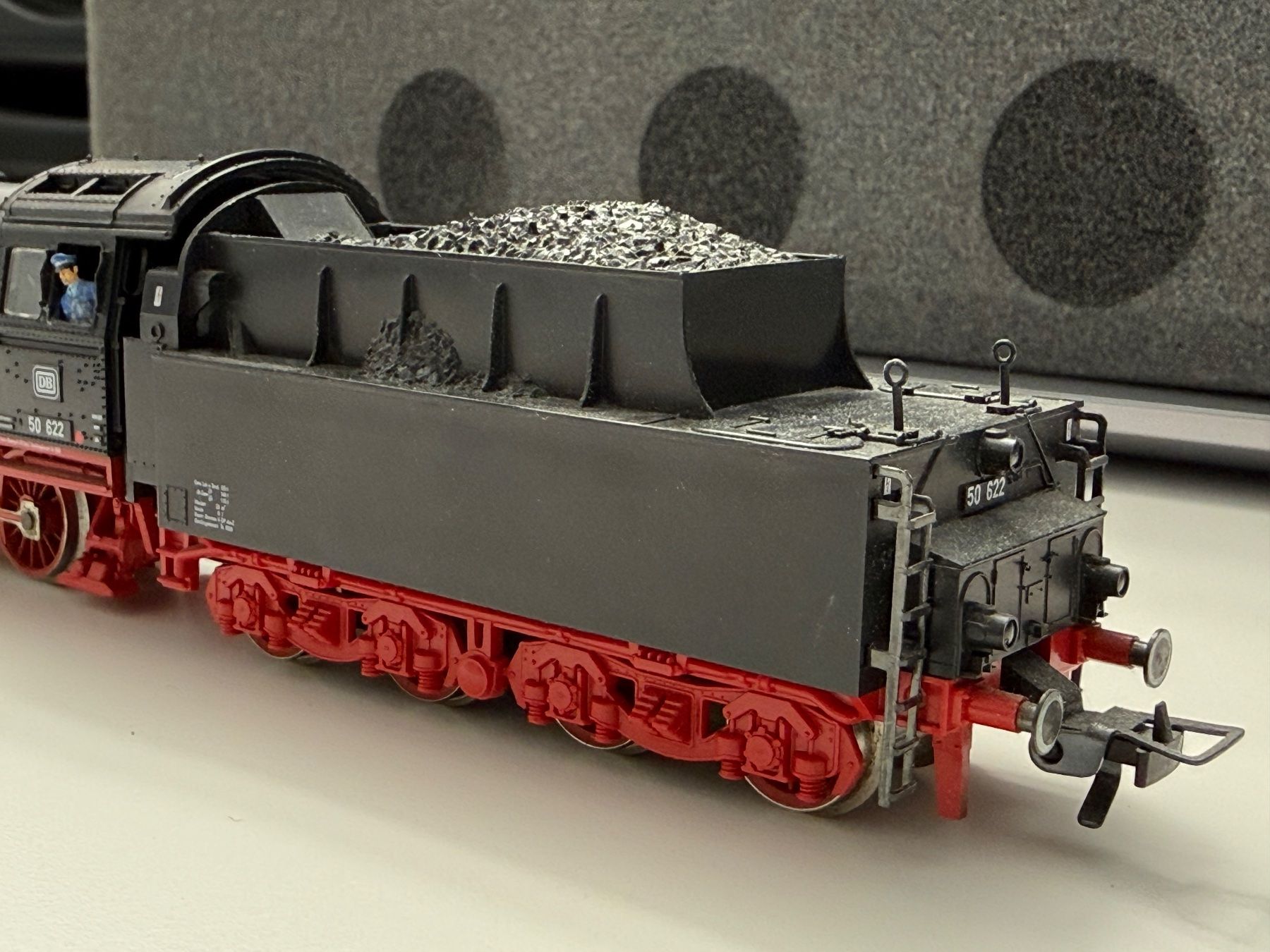 Fleischmann Modelleisenbahnen: FLM 4805 DB BR 50 Schwere Dampflok / DC HO – Gebraucht aus Jonschwil von sutfra12 1