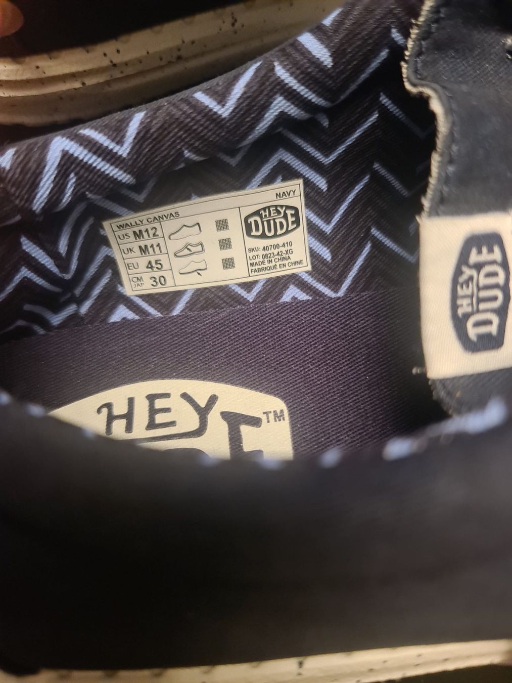 Scarpe da uomo: Neue Original Hey Dude Sneakers Größe 45 – Nuovo e nell'imballaggio originale da Zürich venduto da ok1 3
