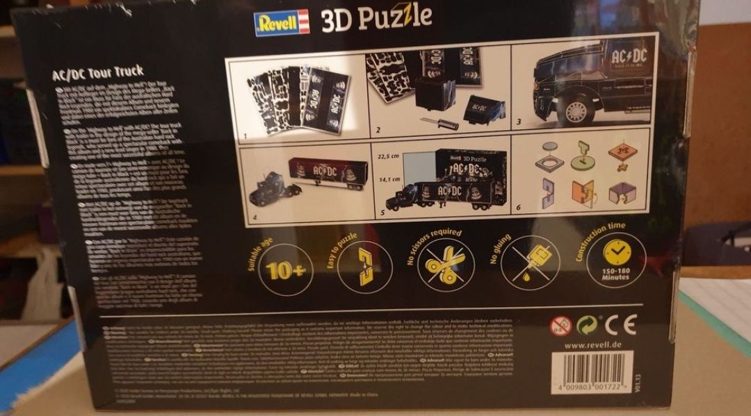 Revell Puzzles: AC/DC Puzzle 3D – Neu und originalverpackt aus Payerne von UpPower 1