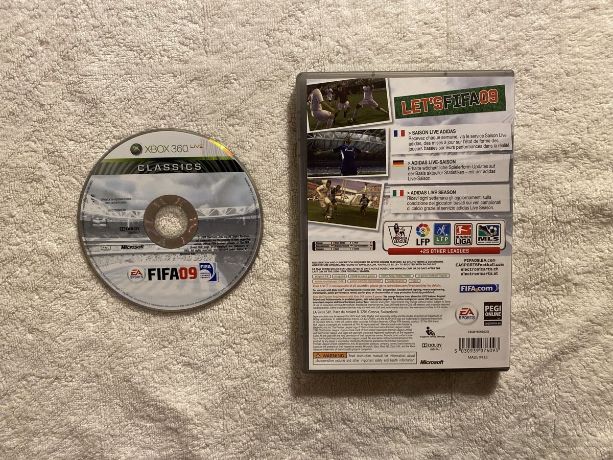 Microsoft Giochi: FIFA 09 XBOX 360 – Usato da Reichenbach i. K. venduto da Daniel840 1