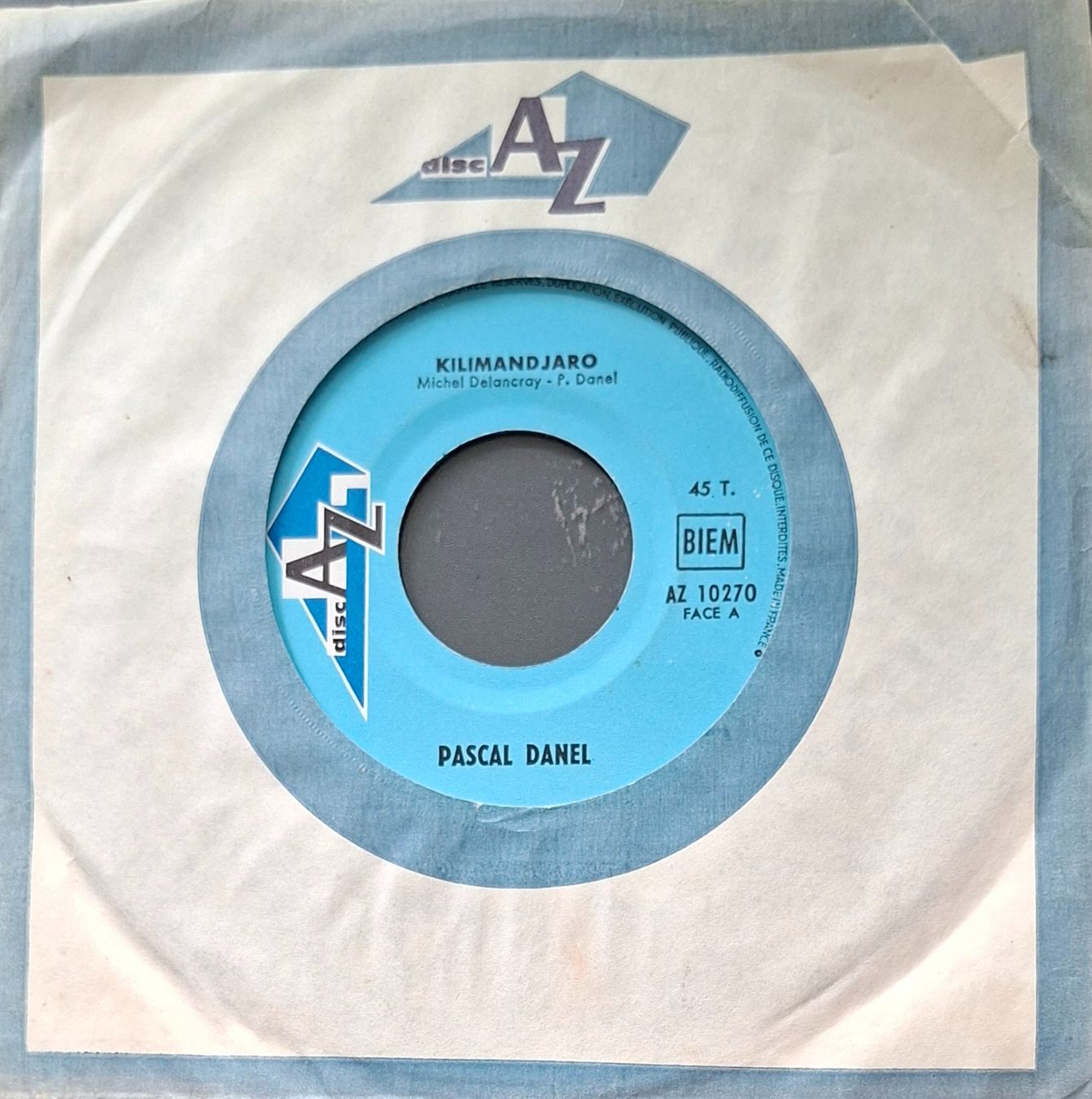 Dischi in vinile: Vinyl Single Pascal Danel - Kilimandjaro – Usato da Langenthal venduto da Modo39