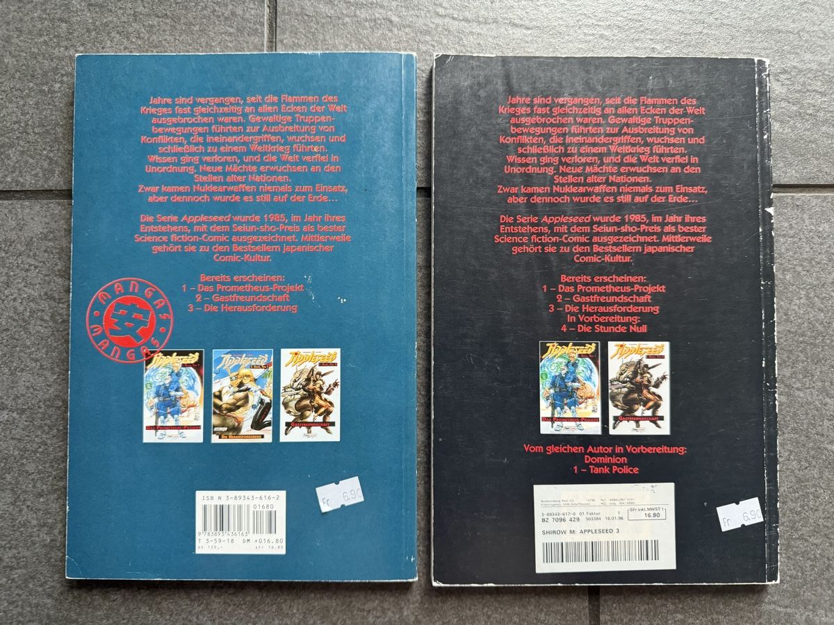 Comics: Appleseed Manga Masamune Shirow – Gebraucht aus Zürich von cENS0R 2