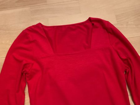 Colora Shirt, Gr. XS/S, BioBaumwolle, Rot, NEU