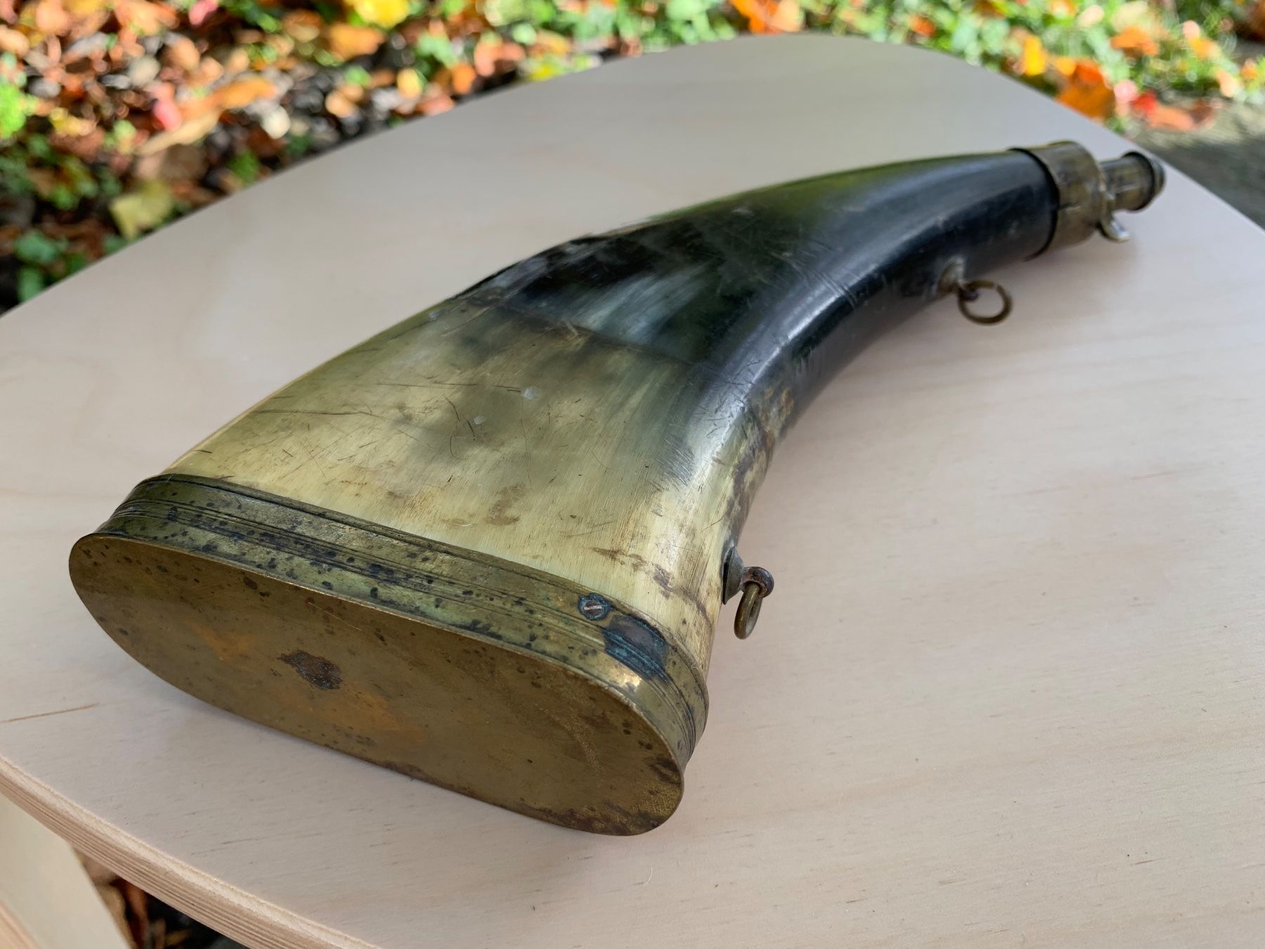 Il mondo degli animali: antikes Pulverhorn – Usato da Feldbach venduto da Olive1 5