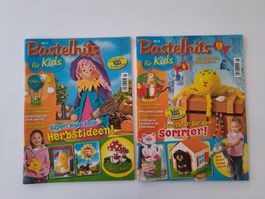 2x Bastelhefte im Set Bastelhits für Kids Sommer & Herbst