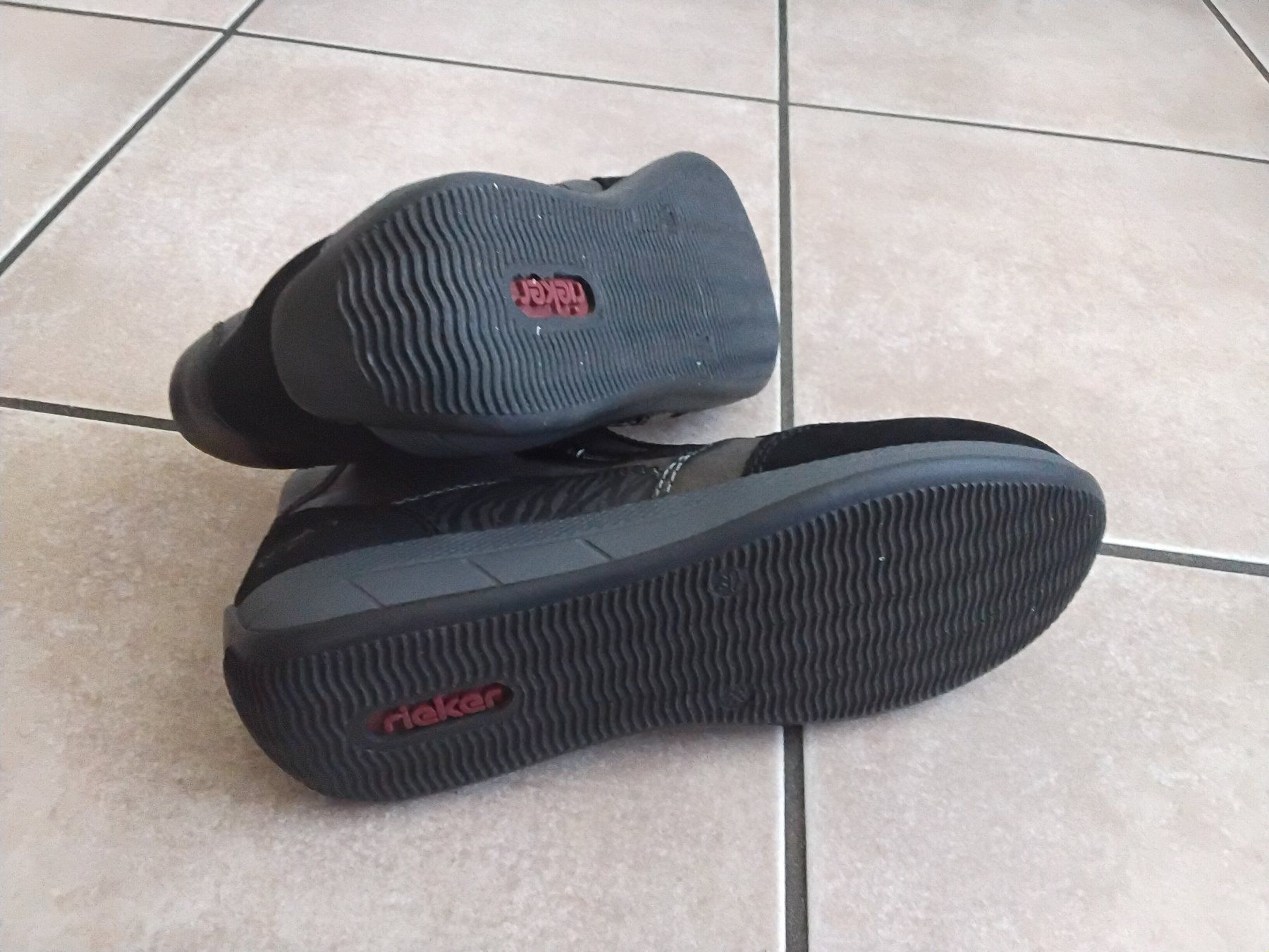 Rieker Damenschuhe: Bottines d'hiver grises, pointure 38 - Rieker – Neu (gemäss Beschreibung) aus chêne-bourg von patty190 3