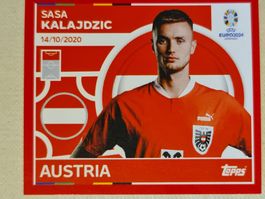 Topps Kalajdzic AUT Nr. 19 EURO 2024 Sticker