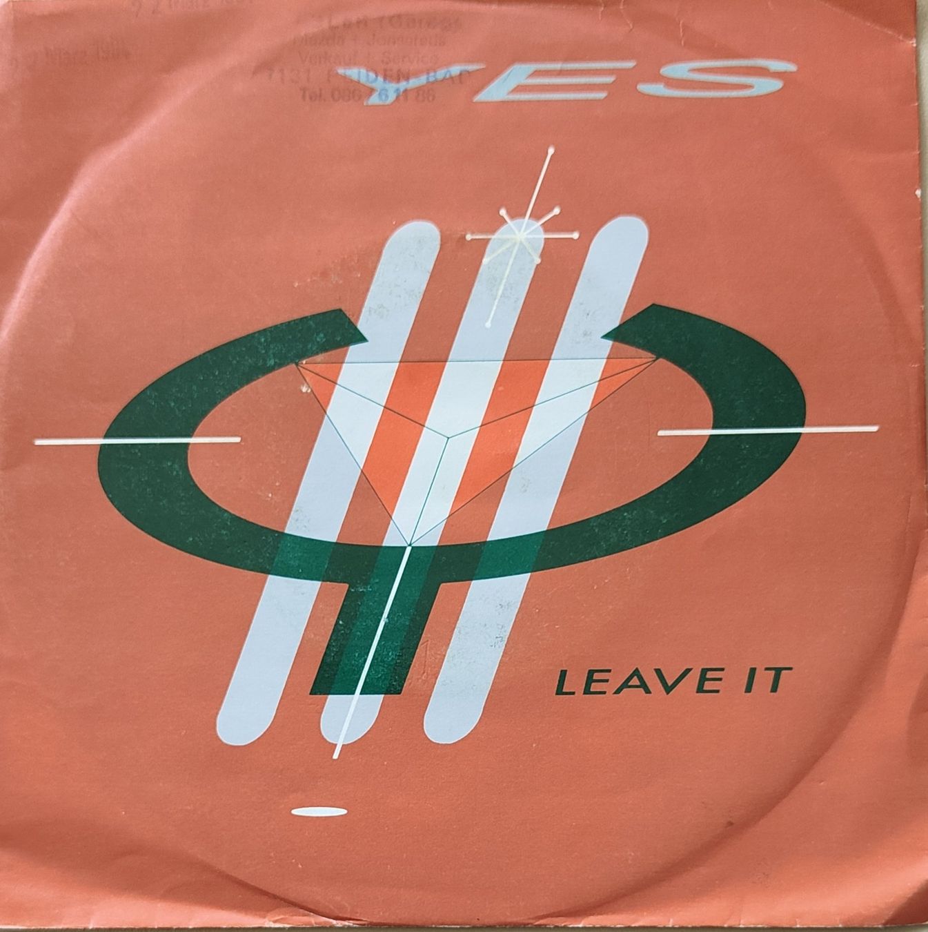 Dischi in vinile: Vinyl-Single Yes - Leave It – Usato da Langenthal venduto da Modo39