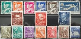 1932/34 ganze Serien postfrisch ** SBK 316.- ab 20.-