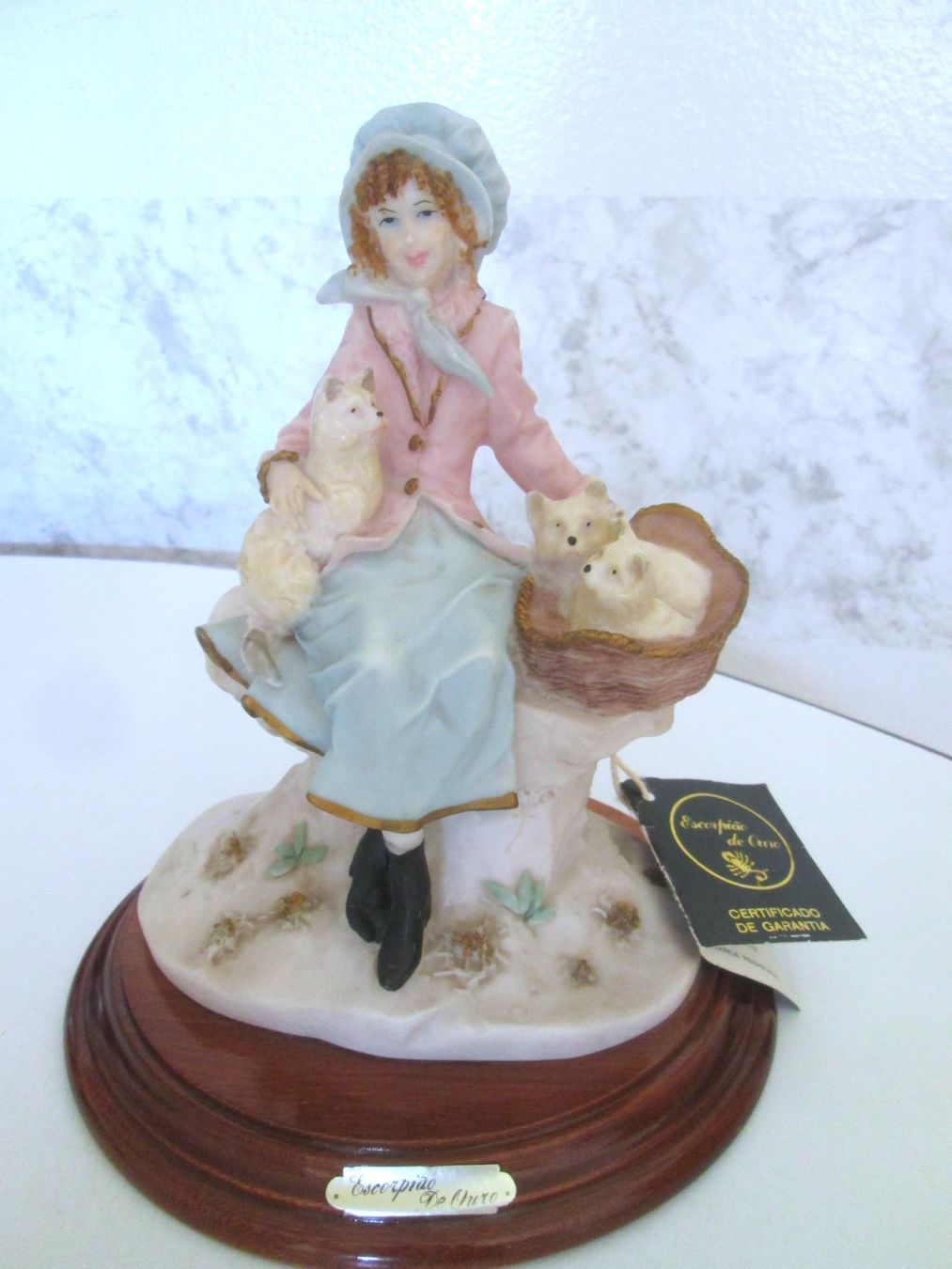 Figuren: Escorpiào de Ouro Statue, Portugal – Gebraucht aus Sementina von babucia