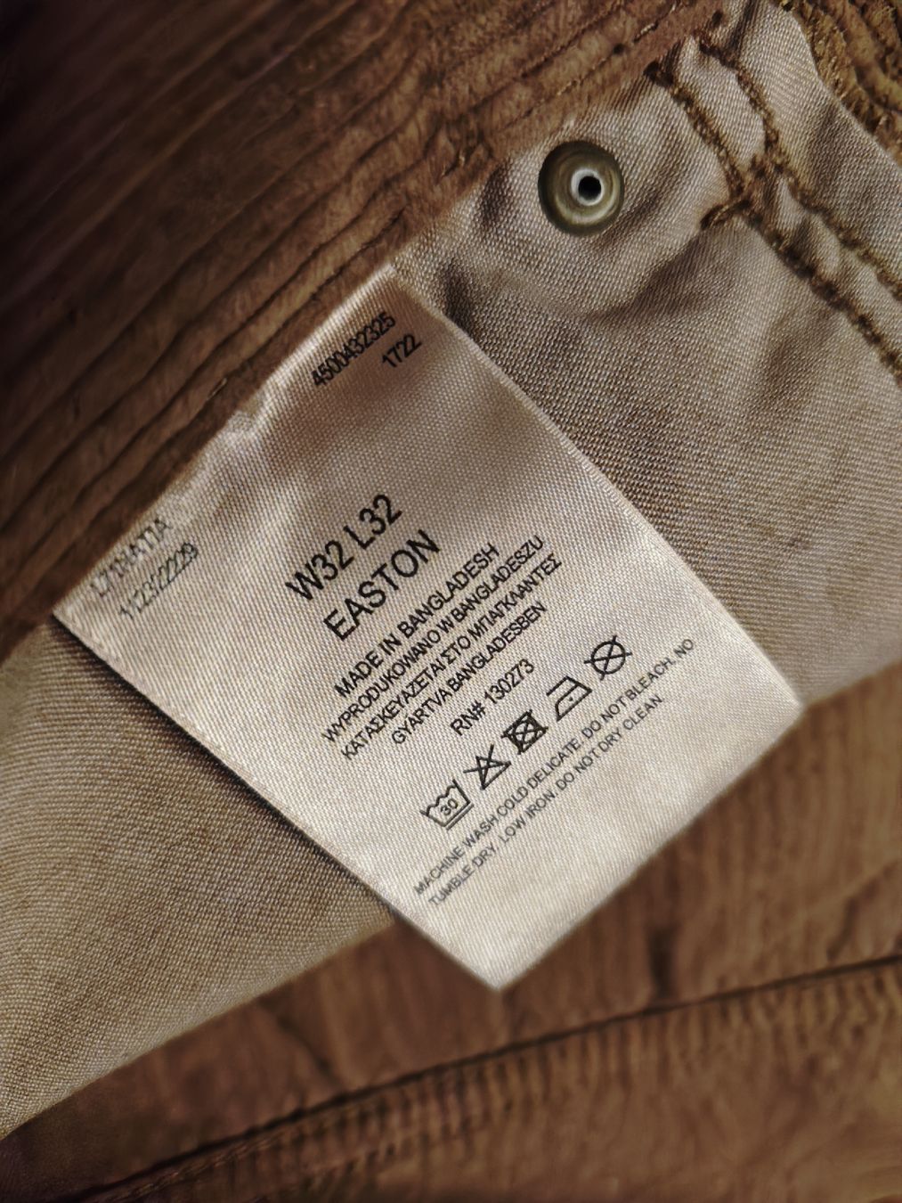 Lee Pantaloni: Braune Lee Cordhose Grösse W32 L32 – Usato da Zürich venduto da Nate33 4