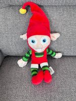 Peluche Elfo di Natale Manor "Elfred" originale 35cm
