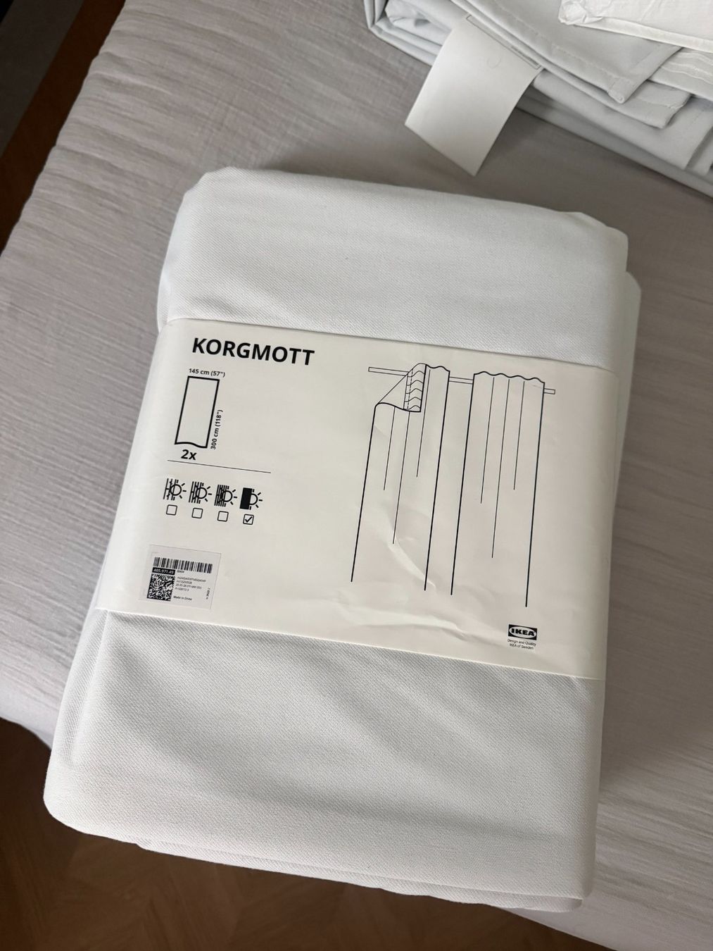 Ikea Tende: Korgmott Vorhänge (2Sets = 4 Stk.) – Nuovo (secondo la descrizione) da Zürich venduto da MarcelsGame 1