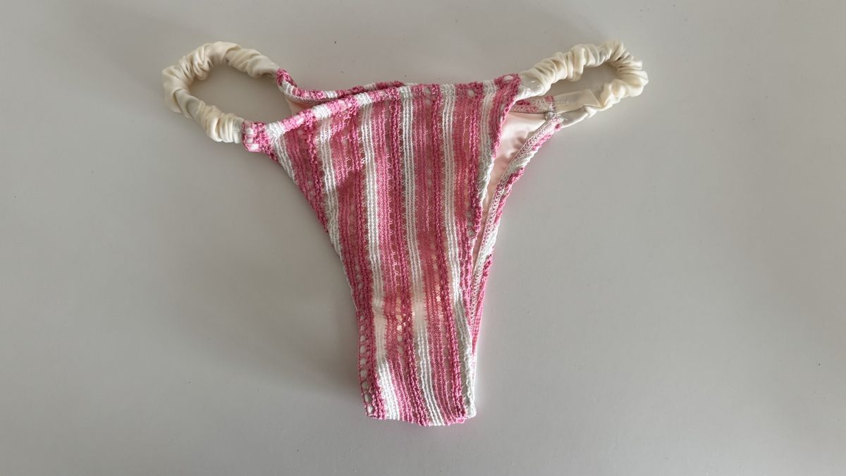Costumi da bagno & Bikini: Bikini set pink white striped size XS new – Nuovo e nell'imballaggio originale da Dübendorf venduto da maf_6tqh 1