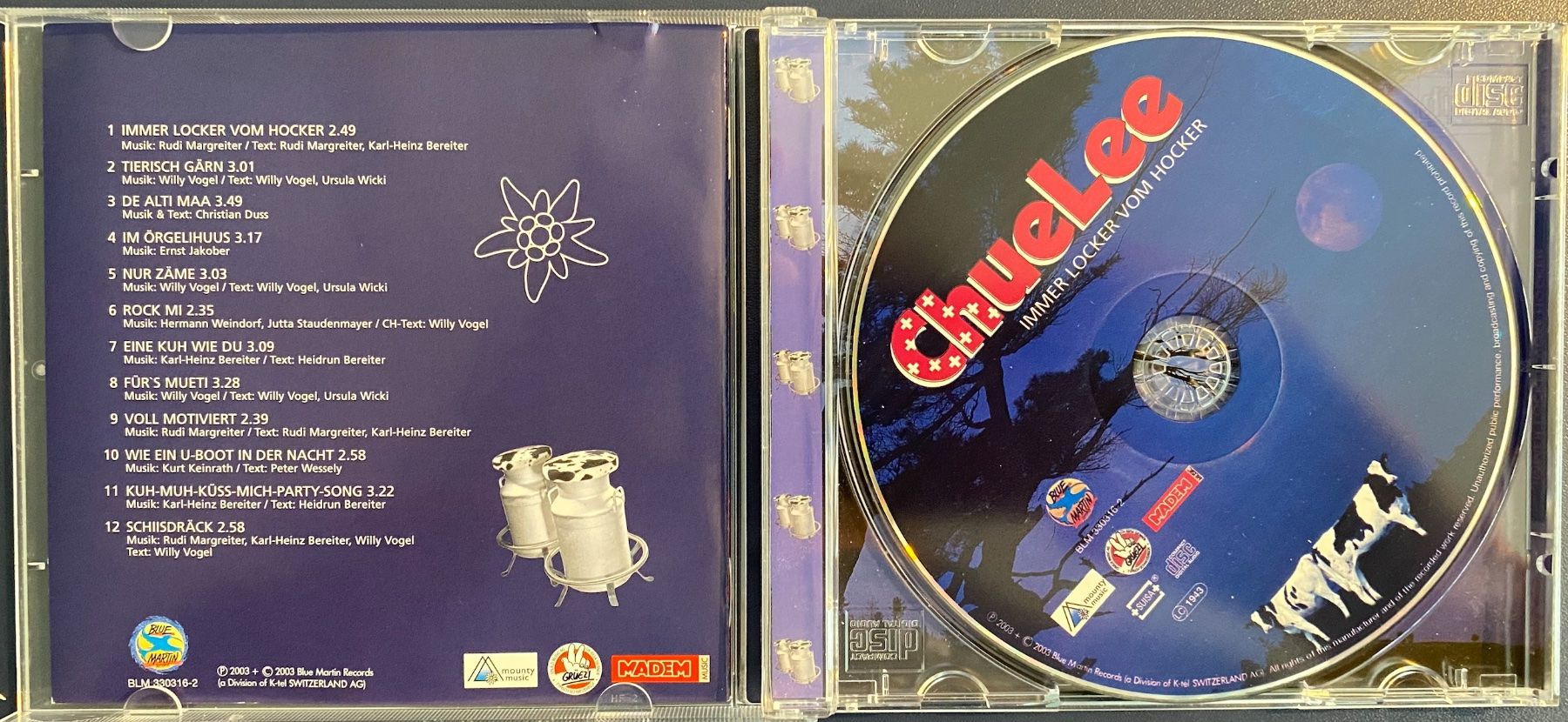 CD: ChueLee - Immer locker vom Hocker - CD - Top ! – Usato da Rain venduto da sempach2 2
