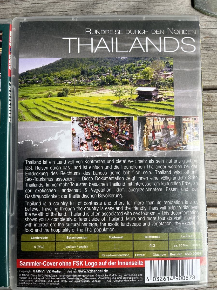 Alle DVDs: Thailand Reisetipps Doku 3x DVD – Neu (gemäss Beschreibung) aus Niederbipp von Wilma_ruh 1