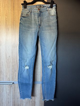 Skinny Jeans Blau
