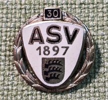 N883  Alte Brosche 30 Jahre ASV 1897 Tuttlingen Sport Verein