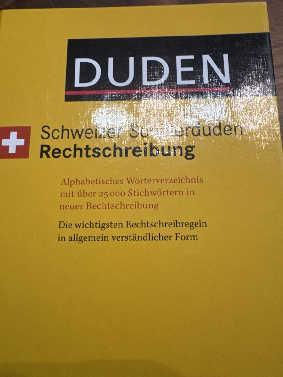 Bücher: Duden Rechtschreibung Lehrmittel  – Gebraucht aus Oberweningen von Jogi2 1