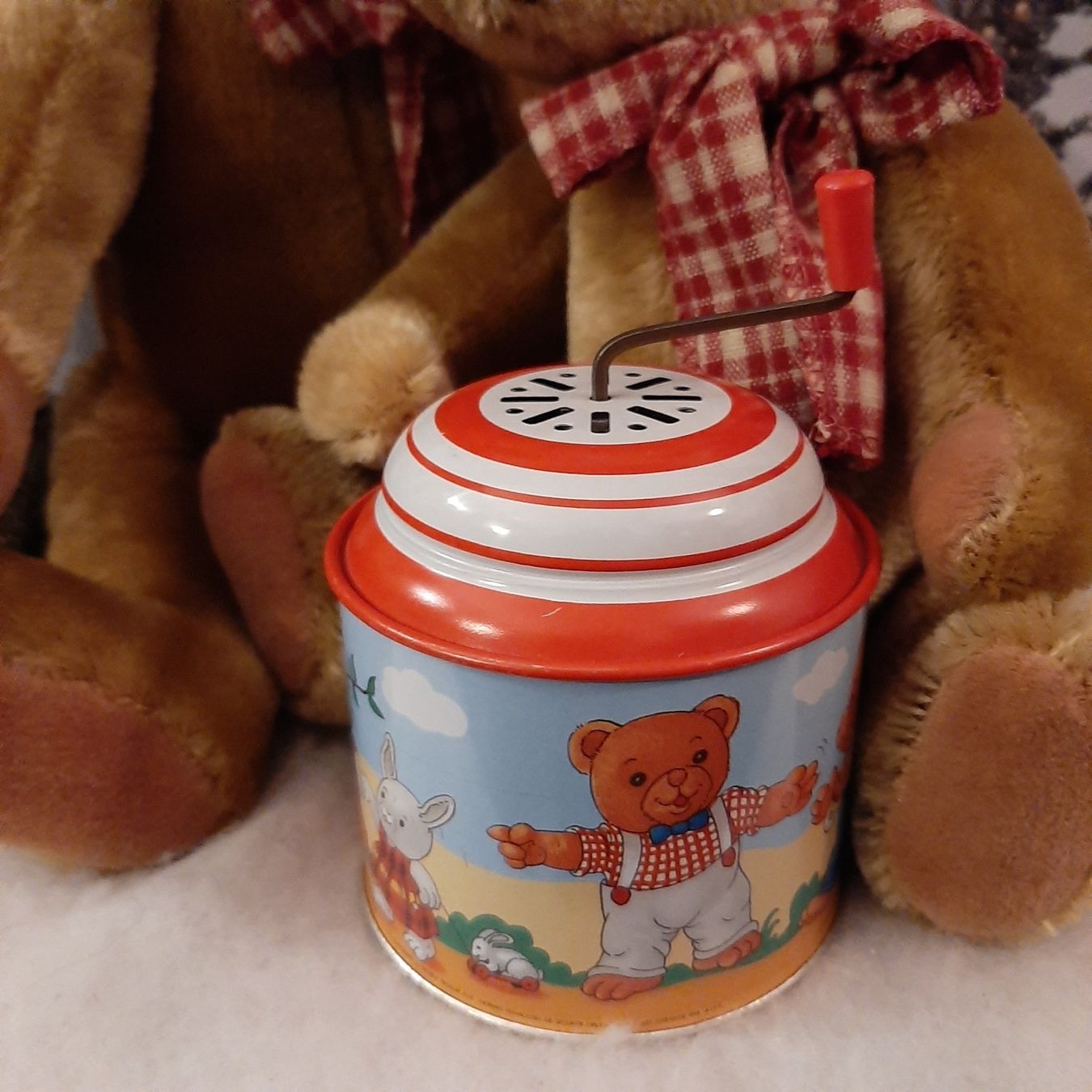 Giocattoli: SUNKID BÄREN- DUO MIT BLECHKLANG TROMMELCHEN – Nuovo (secondo la descrizione) da Gretzenbach venduto da schibaya 6