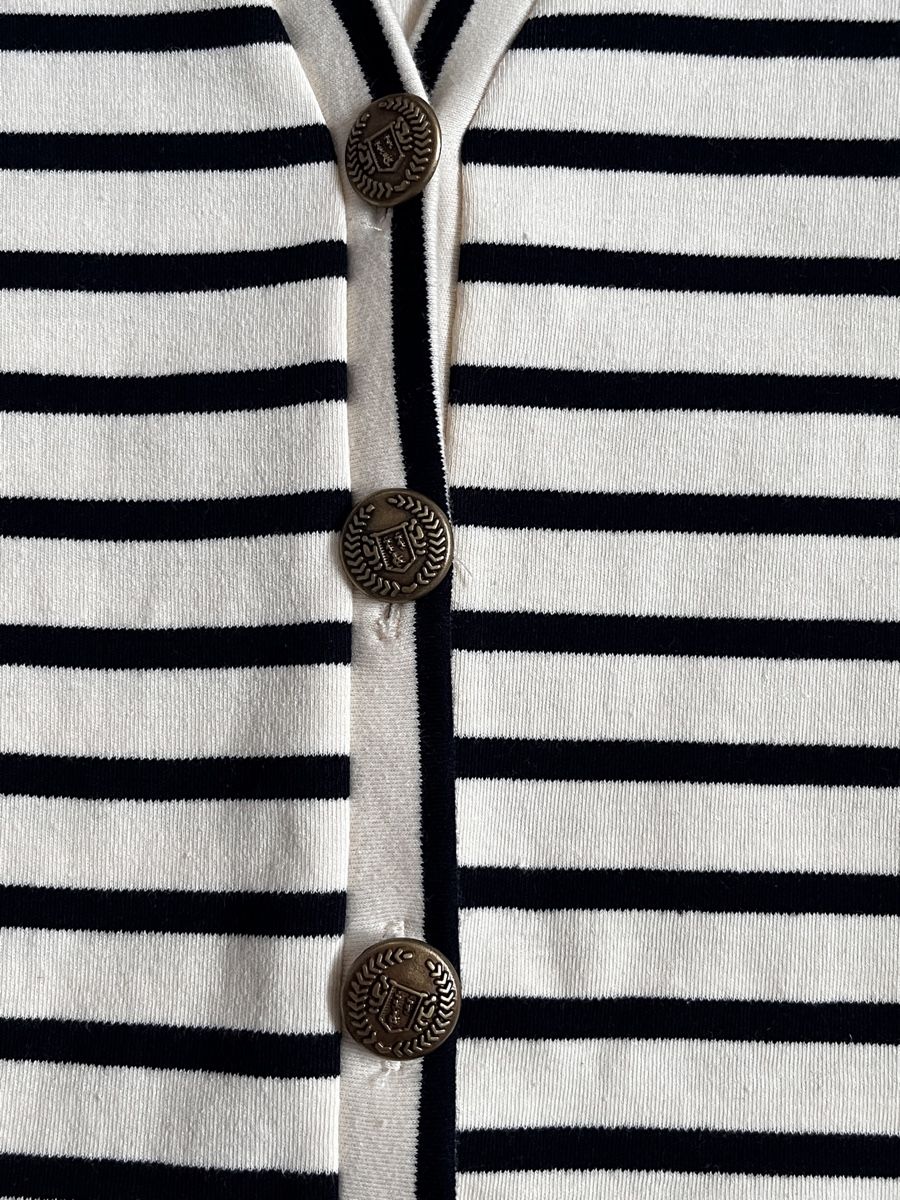Mango Vestes: MNG kurze Strickjacke Gr. S, gestreift – D'occasion à Zürich par Kleanthy 3