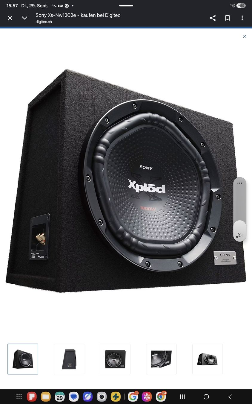 Sony Casse acustiche: Sony XS NW1202E Subwoofer – Nuovo (secondo la descrizione) da Weggis venduto da lakelucerne 3