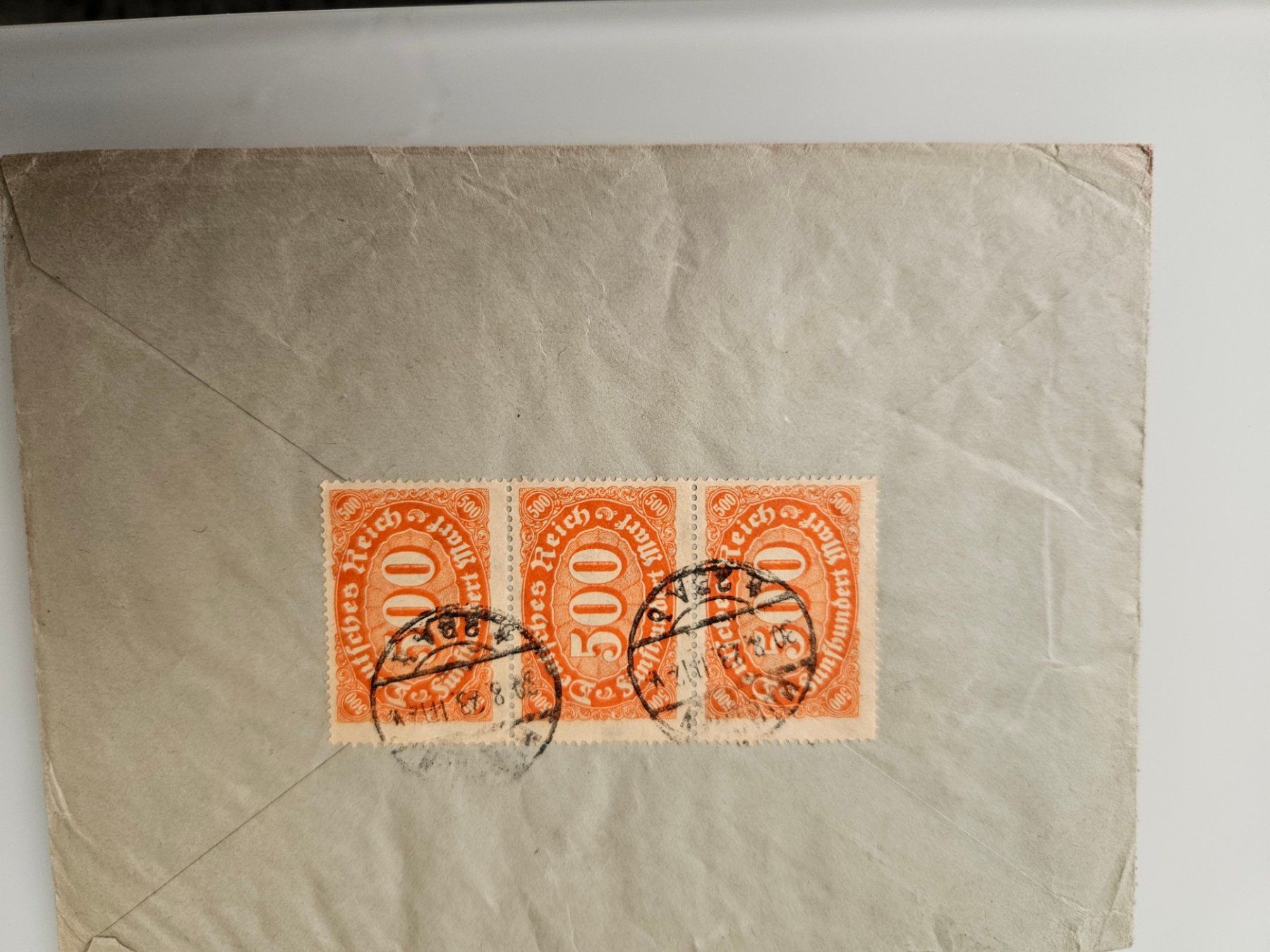 Alle Briefmarken: 2 Inflations Briefe 30.8.1923 – Gebraucht aus Buttikon SZ von Marcelr 3