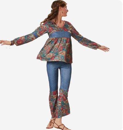 Frauenkostüm Hippie Girl Harmony Grösse M