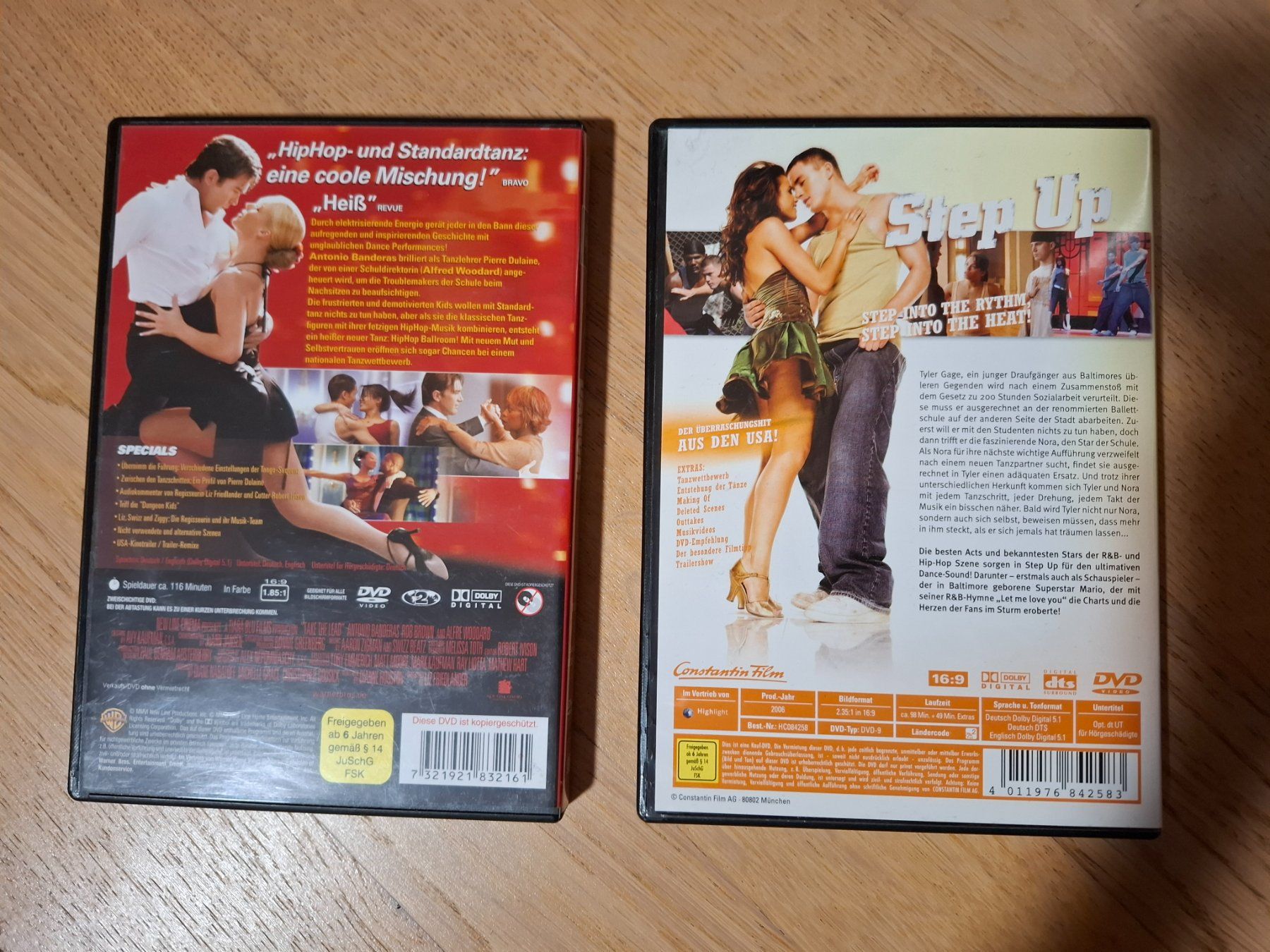 Tutti i DVDs: 2 TanzDVDs Step up und Dance – Usato da Hettlingen venduto da Exena 1