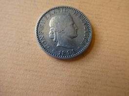 Schweiz 1899, 20 Rappen