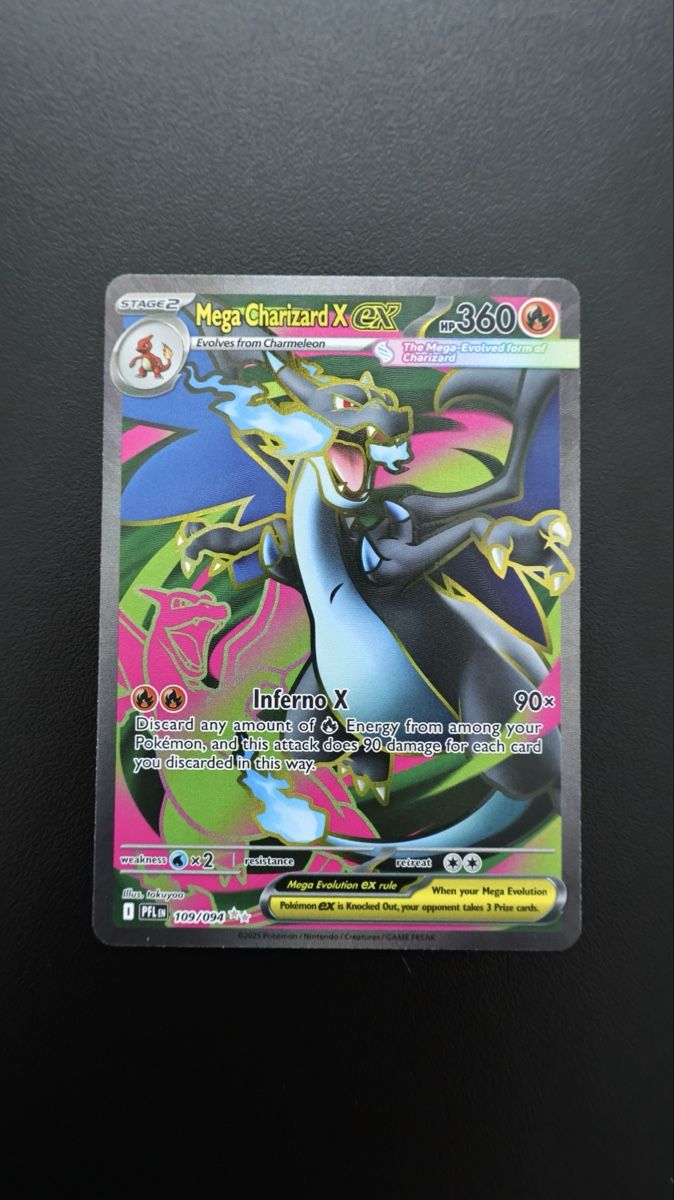 Pokémon Carte collezionabili: Pokémon Mint Condition Mega Charizard Ex #109 – Nuovo e nell'imballaggio originale da Obfelden venduto da vivialexandra