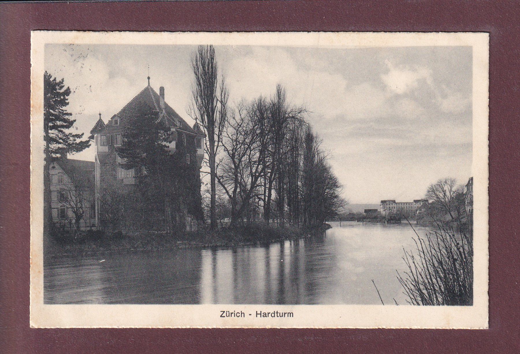 Cartoline postali: ZÜRICH - Hardturm - 1913 – Usato da Pully venduto da nicecards