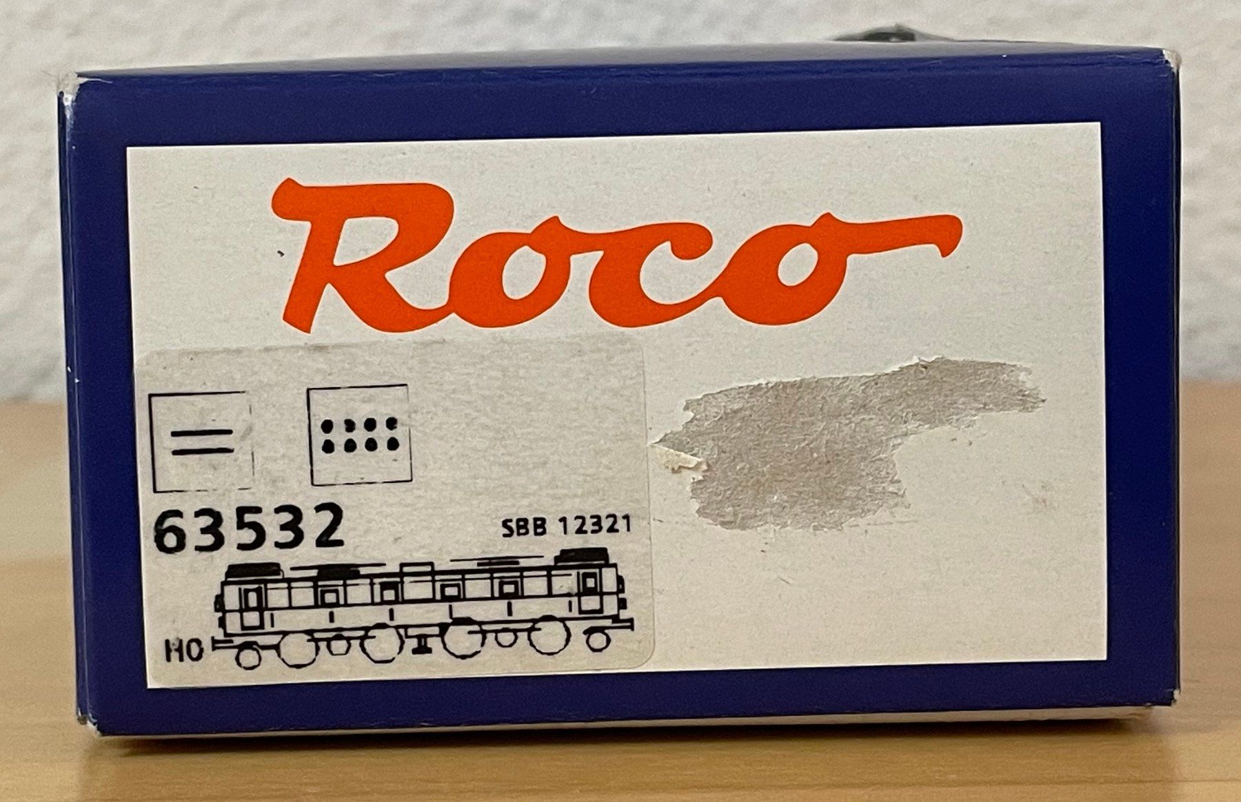 Roco Modellini di ferrovie: H0 SBB Be 4-6 12321, Roco 63532 – Usato da Pfäffikon SZ venduto da howi-CH 4