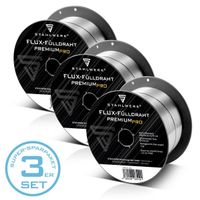 3x MIG MAG Premium Fülldraht Ø0,8mm 1kg