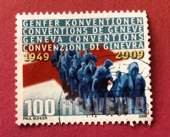 Nr.1328 Genfer Konvention Sondermarken GESTEMPELT 2009   