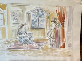 Simone Erni Original Aquarell