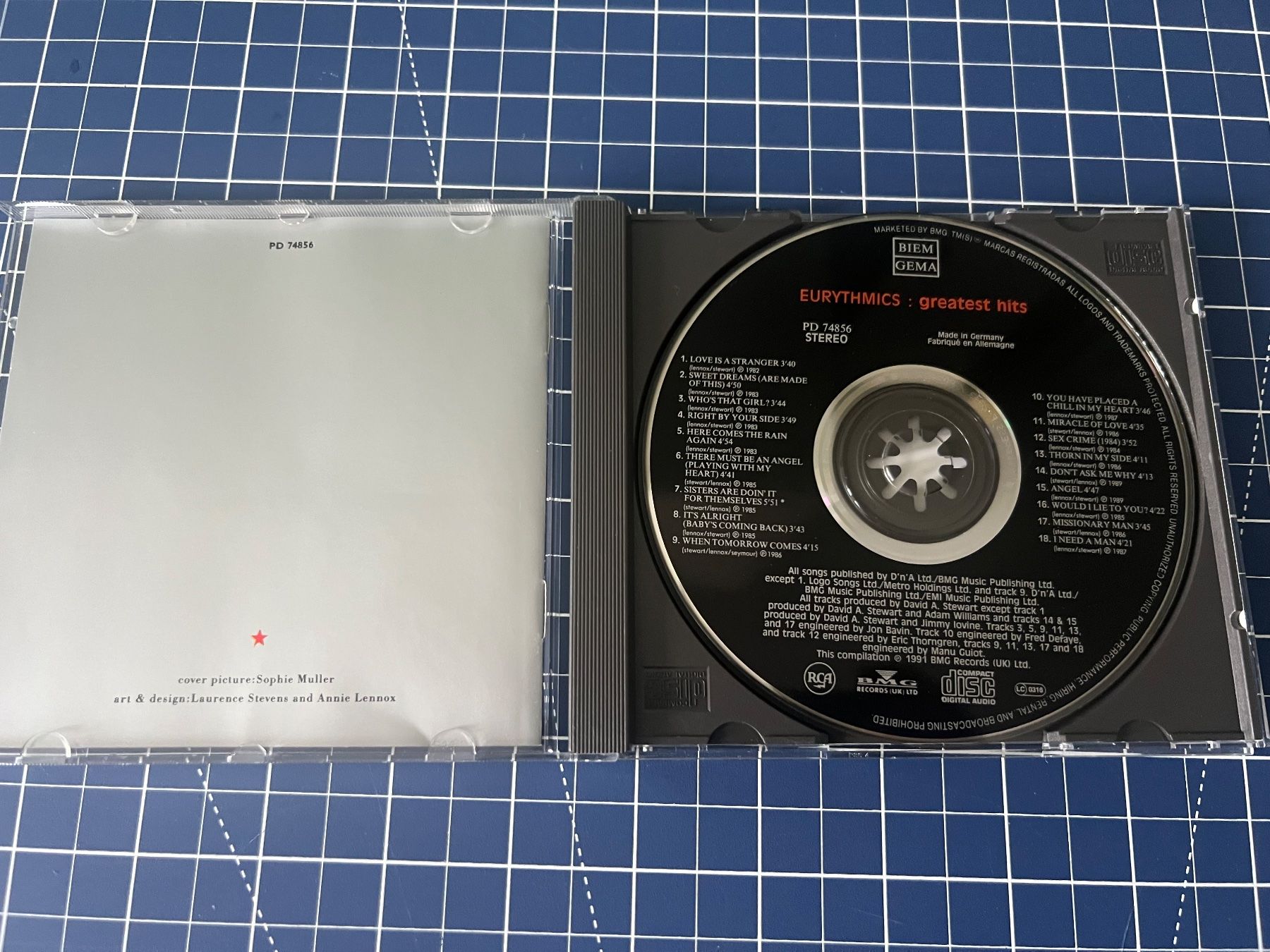 CD: Eurythmics – Greatest Hits – Usato da st.gallen venduto da sophiephie 1