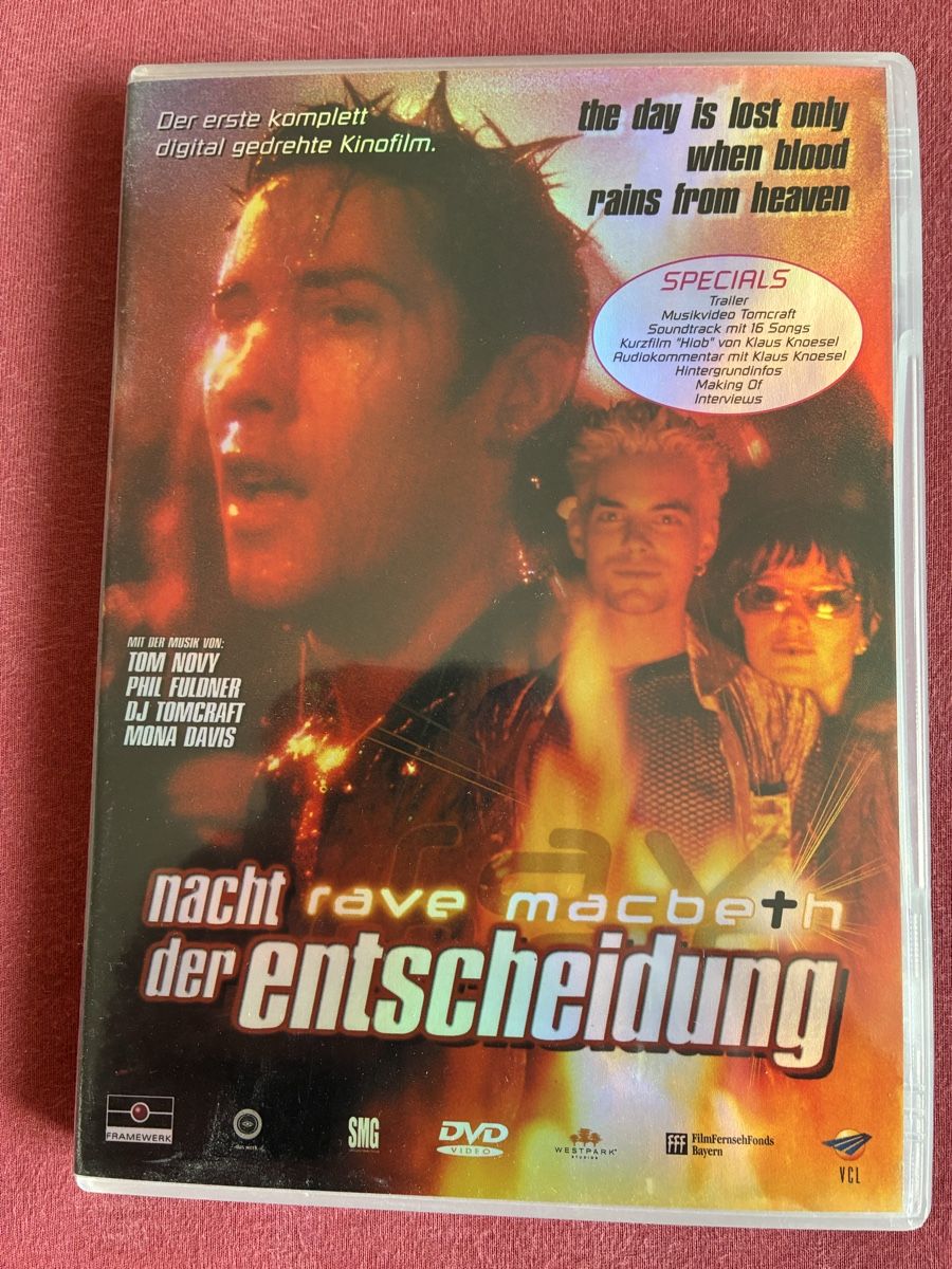Tutti i DVDs: Rave Macbeth - Nacht der Entscheidung – Usato da Winterthur venduto da Eisenware